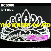 Tiaras et couronnes de cristal